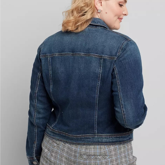 Dark Denim Jean jacket - Picture 2 of 3